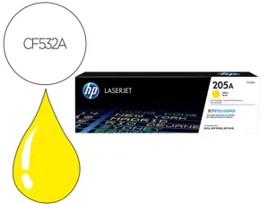 Toner laser original hp 205a 900 p jaune — Non classé