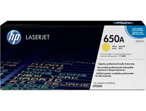 Toner laser original hp 650a 15000 p jaune — Non classé