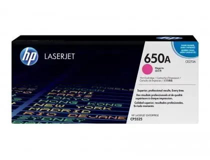 Toner laser original hp 650a 15000 p magenta — Non classé