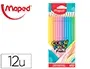 Maped Crayon de couleur COLOR'PEPS Pastel, étui carton de 12 — Fournitures — vue 5
