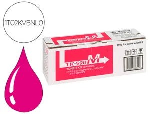 Toner laser original kyocera tk-590m 5000 p magenta — Non classé