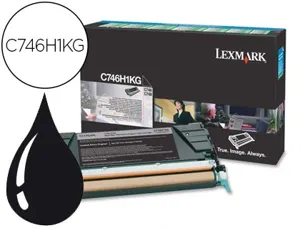 Toner laser original lexmark 12000 p noir — Non classé
