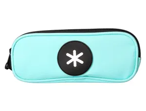 Trousse scolaire antartik ovale 2 compartiments         210x60x80mm coloris bleu      givre — Non classé