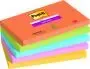 Paquet de 5 blocs de 90 feuilles Super Sticky post-it, 76 x 127 mm collection boost — Fournitures — vue 2