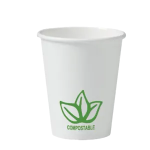 Gobelet en carton coldis biodegradable compostable de  contenance 25cl paquet de 50 — Non classé