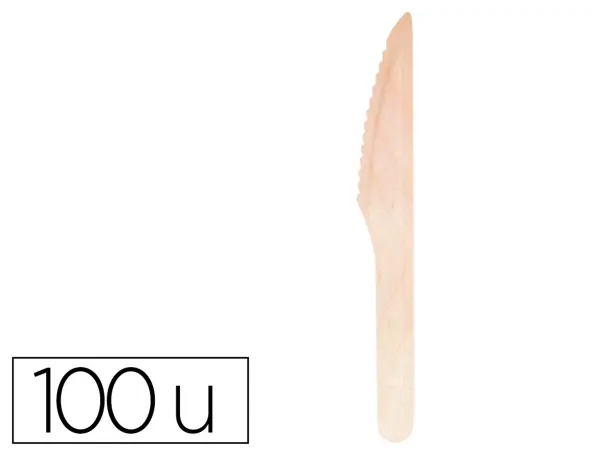 Couteau en bois coldis diametre 16,5cm paquet de 100 unites — Non classé