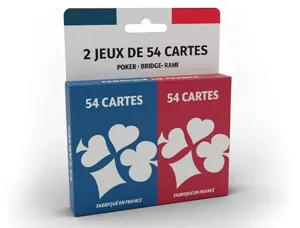 2 jeux de 54 cartes cartamundi ecopack — Non classé