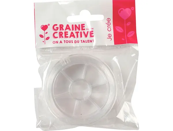 Fil nylon transparent epaisseur 0,50mmx150 — Non classé