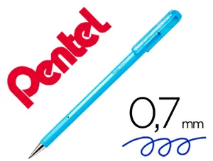 Stylo-bille pentel superb antibacterial coloris bleu — Non classé