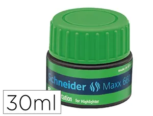 Recharge schneider maxx 660 surligneur job automatique    30ml coloris vert — Non classé