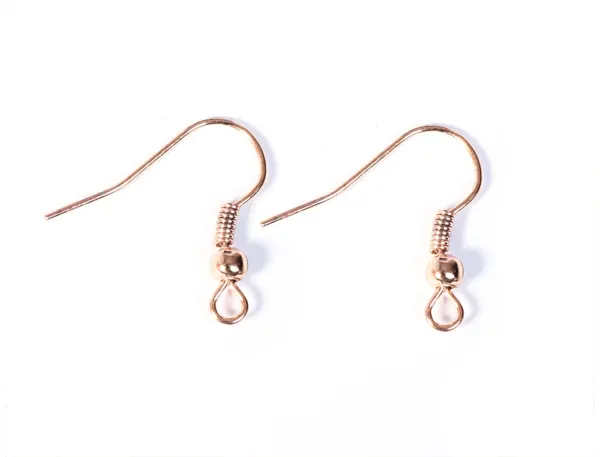 Boucle d'oreilles metalliques crochet hippie ouvert dore    20x18mm  paquet 10 unites — Non classé