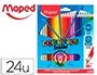 Maped Crayon de couleur COLOR'PEPS STRONG, étui carton de 24 — Fournitures — vue 2