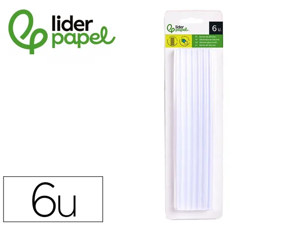 Baton de colle liderpapel pour pistolet a colle         11x200mm blister de 6 unites — Non classé
