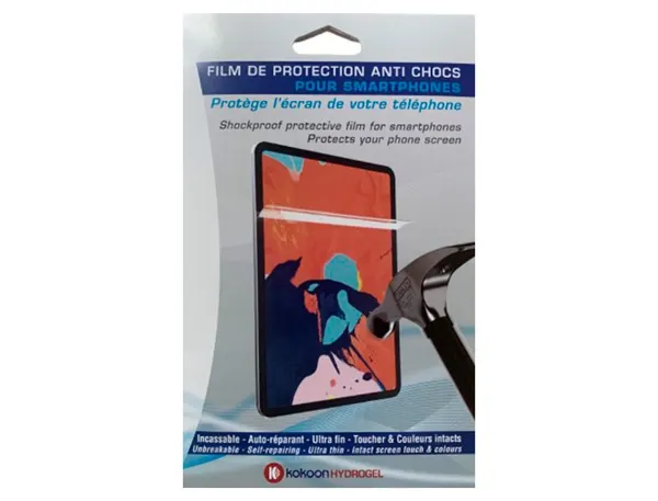 Paquet de 10 etuis protege hydrogel anti choc +pack d'install — Non classé