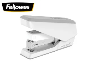 Agrafeuse fellowes easy-press lx840 demi bande 25 feuilles blanche