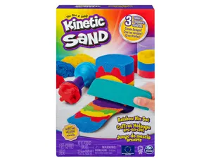 Coffret kinetic sand sable magique   modeler tricouleur  6 accessoires — Non classé