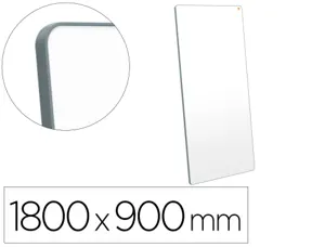 Tableau portable esselte magnetique double face move & meet  blanc tour gris         1800x900mm — Non classé