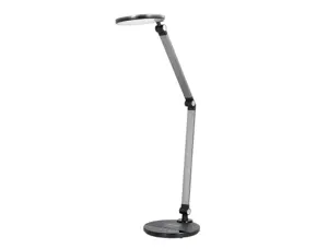 Lampe de bureau q-connect professionnelle aluminium     chargeur smartphone 9w 120    led cct 3000k-6300k 600lm — Non classé