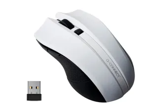 Souris q-connect sans fil optique 1000dpi recepteur usb 2,4ghz coloris blanc — Non classé