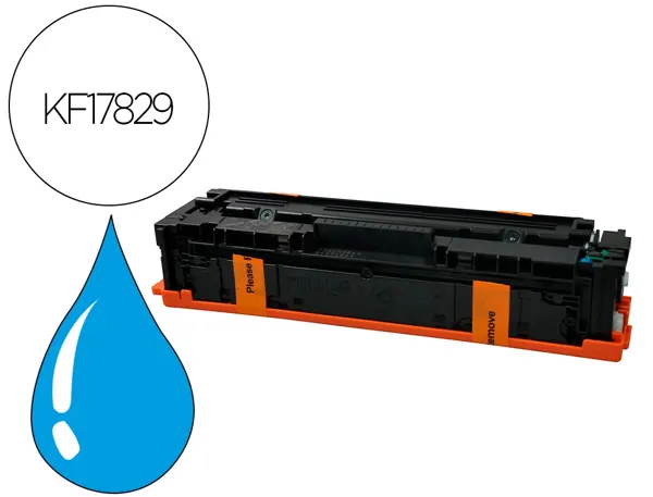 Toner laser compatible q-connect canon 623 2300 p cyan — Non classé