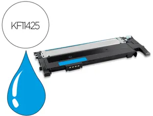 Toner laser compatible q-connect hp w2071a/117a 1000 p cyan — Non classé