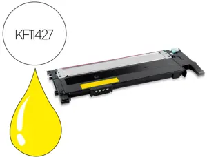 Toner laser compatible q-connect hp w2072a/117a 1000 p jaune — Non classé