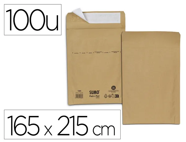 Pochette kraft sumo c auto-adh sive 165x215 mm boite de 100 unites — Non classé