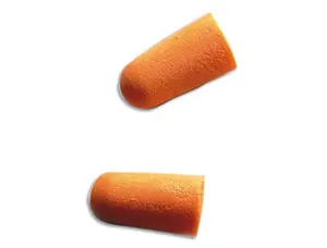 Bouchon d'oreille 1100 sans cordelette polyurethane forme conique confortable coloris   orange 200 paires — Non classé