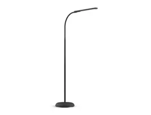 Lampadaire led maul liseuse pirro intesite reglable tete  et socle aluminium hauteur    126,5cm coloris noir — Non classé