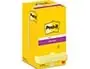 Lot de 12 blocs de 90 feuilles Super Sticky post-it, 76 x 76 mm, couleur jaune — Fournitures — vue 2