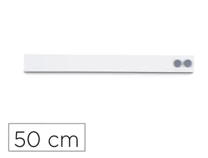 Bande metallique maul standard longueur 50cm avec 2 aimants coloris blanc — Non classé