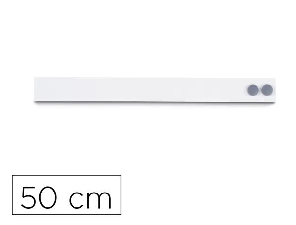 Bande metallique maul standard longueur 50cm avec 2 aimants coloris blanc — Non classé