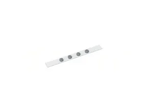 Bande metallique maul standard longueur 1m avec 4   aimants coloris blanc — Non classé