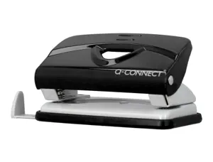 Perforateur q-connect kf14214 2 trous ouverture 1mm         capacite 10 feuilles coloris  noir — Non classé