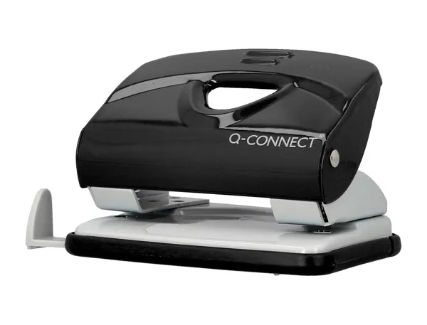 Perforateur q-connect kf14217 2 trous ouverture 2mm         capacite 20 feuilles coloris  noir — Non classé