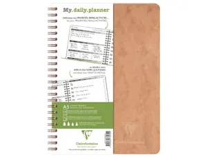 Cahier clairefontaine my dailyplanner nomaddict reliure     integrale 148x210mm 250p      detachables reglure — Non classé