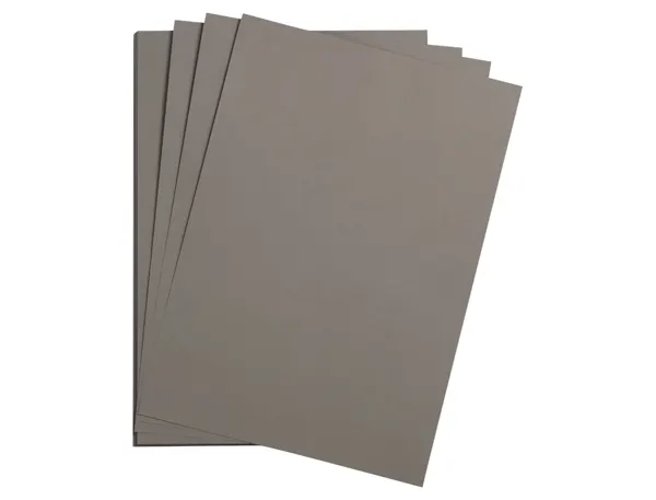 Feuille papier clairefontaine maya 270g 500x700mm coloris   gris acier paquet 25 unites — Non classé