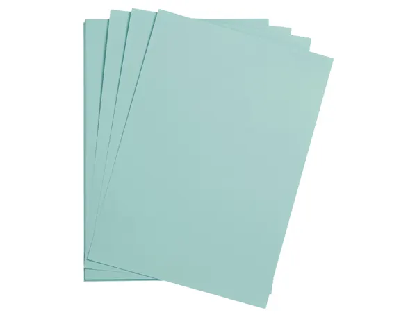 Feuille papier clairefontaine maya 270g 500x700mm coloris   vert turquoise paquet 25      unites — Non classé