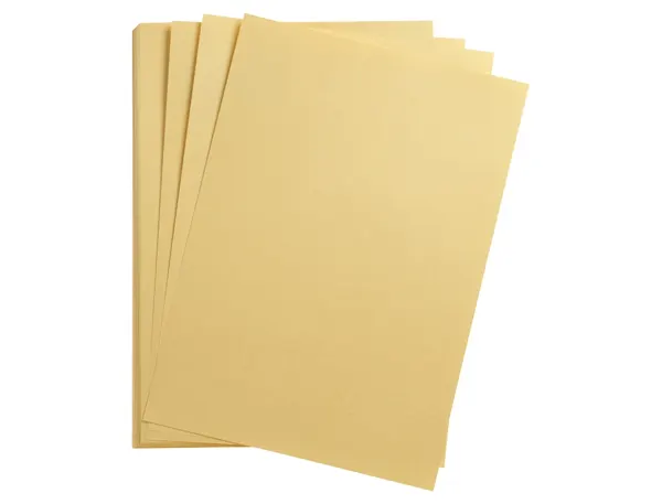Feuille papier clairefontaine maya 270g 500x700mm coloris   or paquet 25 unites — Non classé