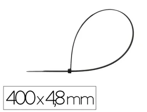 Scelle q-connect 400x4,8mm coloris noir sachet 100       unites — Non classé