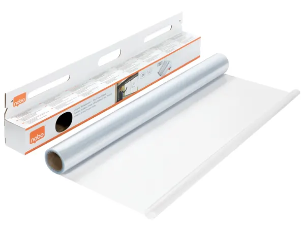 Feuille tableau nobo instant                       600x800mm coloris transparent rouleau 25 unites — Non classé