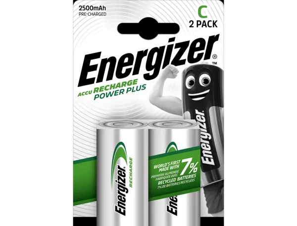 Pile energizer rechargeable power c/ nh22 2500 mah        blister 2 unites — Non classé