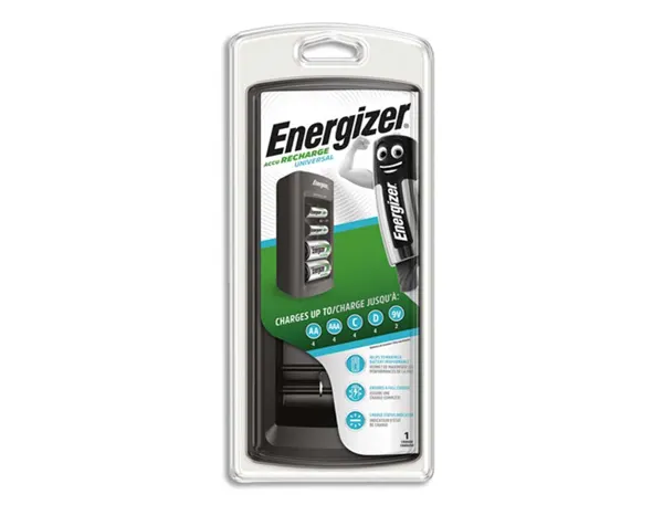 Chargeur energizer piles universelles aa aaa c d et 9v chargentre 3 et 5h 240v e301335800 — Non classé