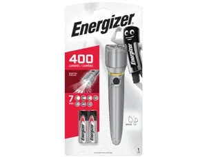 Torche a main energize vision hd metal 2 aa 400 lumens 115m 4h — Non classé