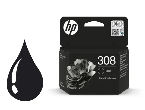 Cartouche d'encre original hp 308 160 p noir — Non classé