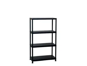 Etagere paperflow universal 84 pp 4 tablettes poids max   50kg/tablette 80x40x138cm     coloris noir — Non classé