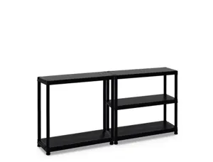 Etagere paperflow universal 104 pp 5 tablettes poids max  100kg/tablette 100x40x180cm   coloris noir — Non classé