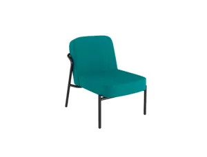 Fauteuil paperflow medso modele rond taille s tissu    coloris bleu — Non classé