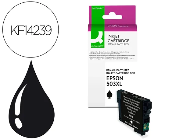 Cartouche d'encre compatible q-connect epson 503xl 900 p noir — Non classé