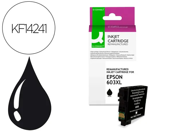 Cartouche d'encre compatible q-connect epson 603xl 780 p noir — Non classé